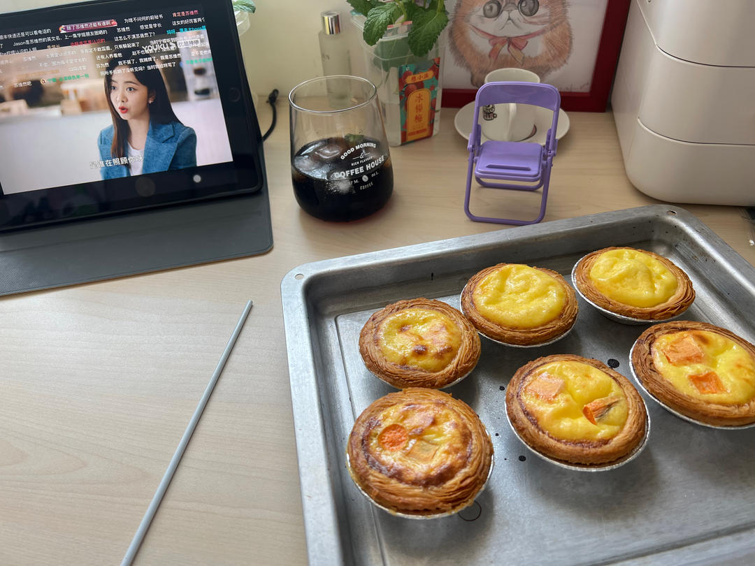 超嫩滑的葡式蛋挞(全蛋版)新手友好『秒杀KFC』