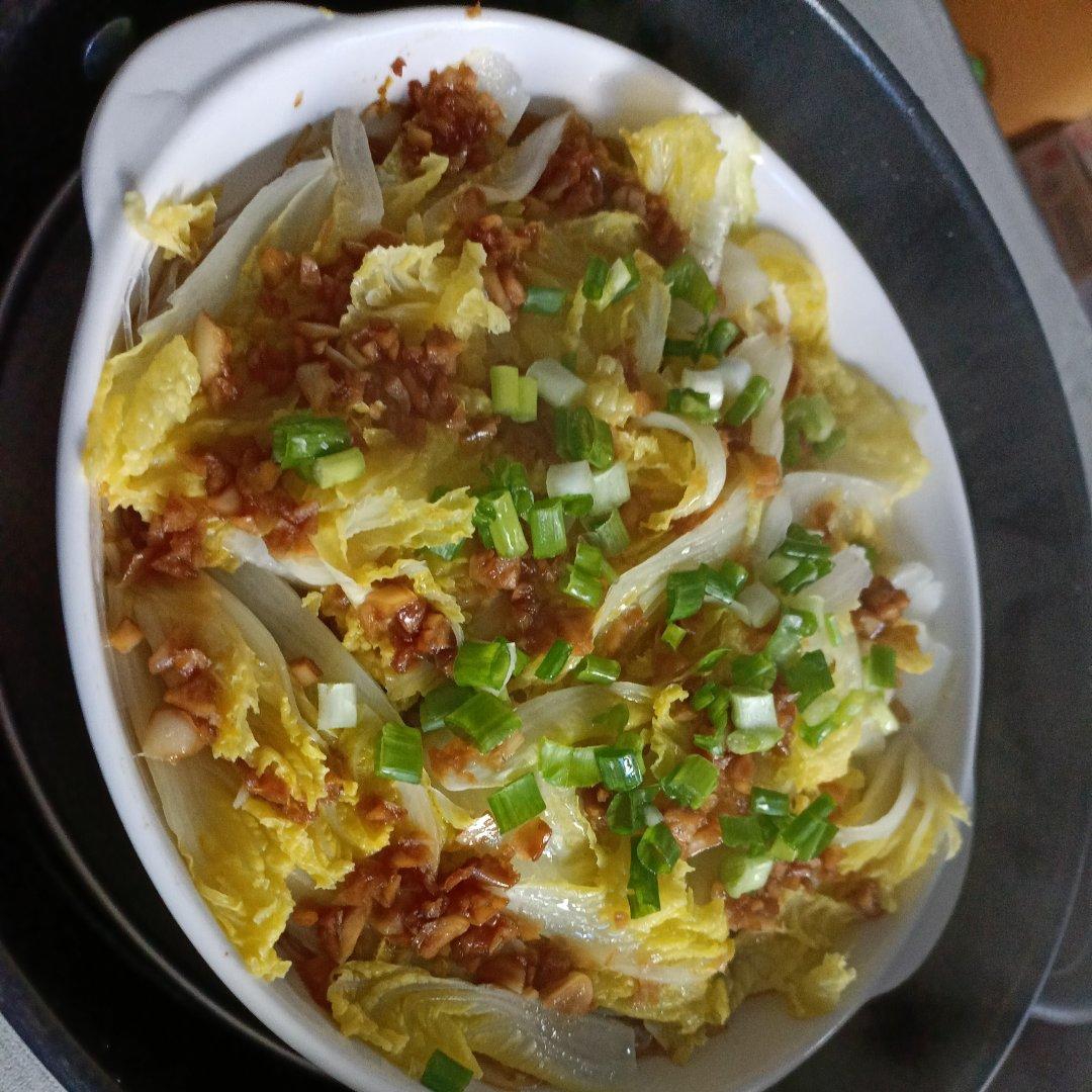 蒜蓉蒸金针菇粉丝（小心上瘾）