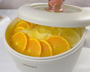 美白减脂🔥热橙子苹果柠檬茶神仙饮品没错了的做法 步骤9