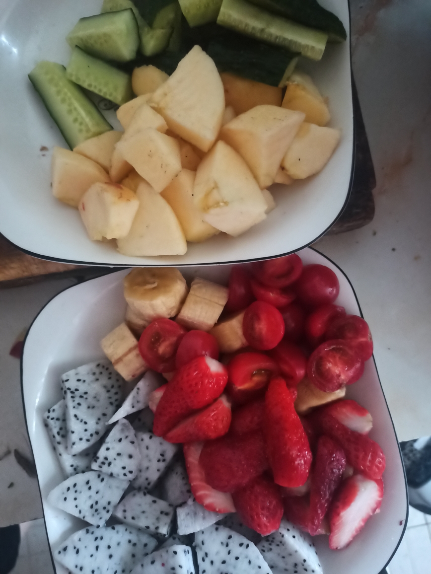 沙拉水果的做法 步骤2
