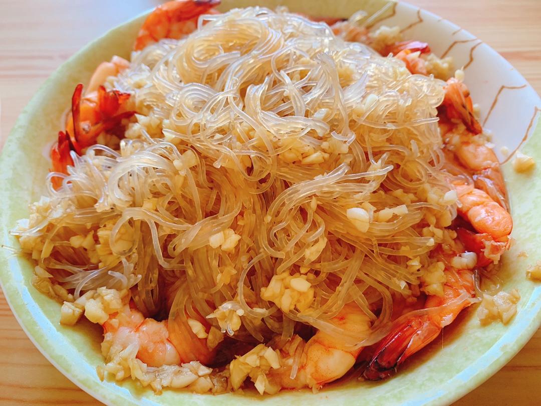 蒜蓉粉丝蒸虾