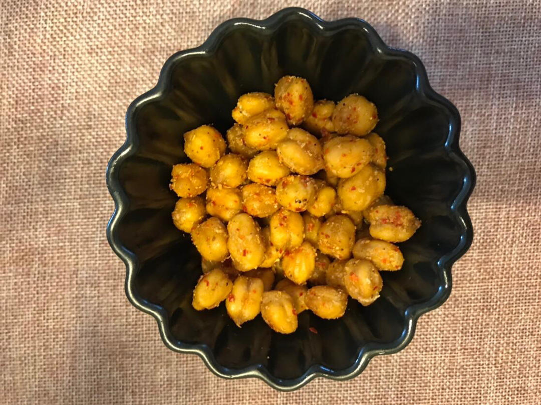 香辣烤鹰嘴豆【8月北鼎烤箱食谱】