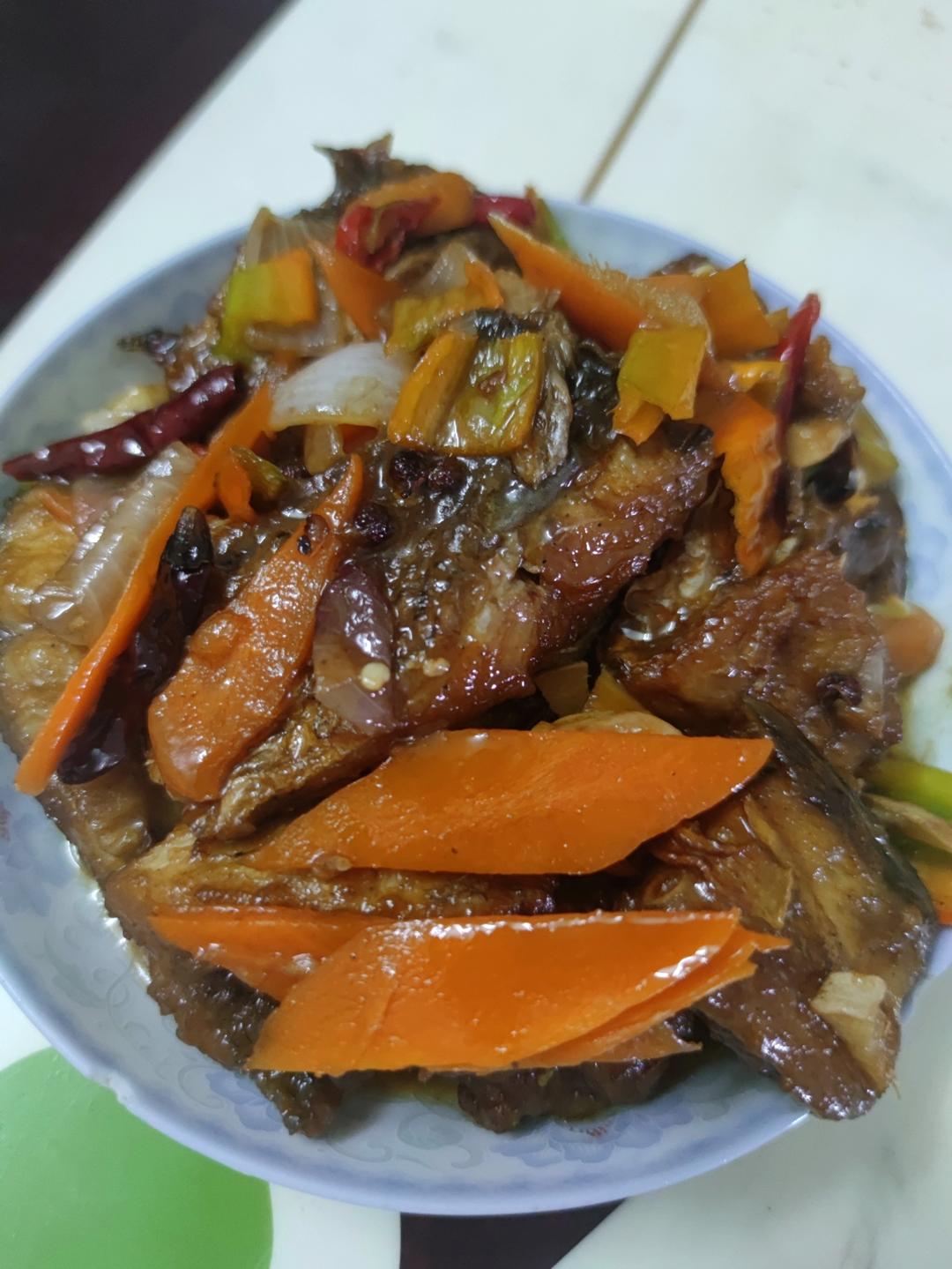 红烧鱼块