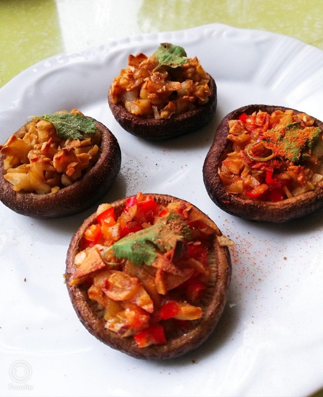 【蒜蓉烤香菇】