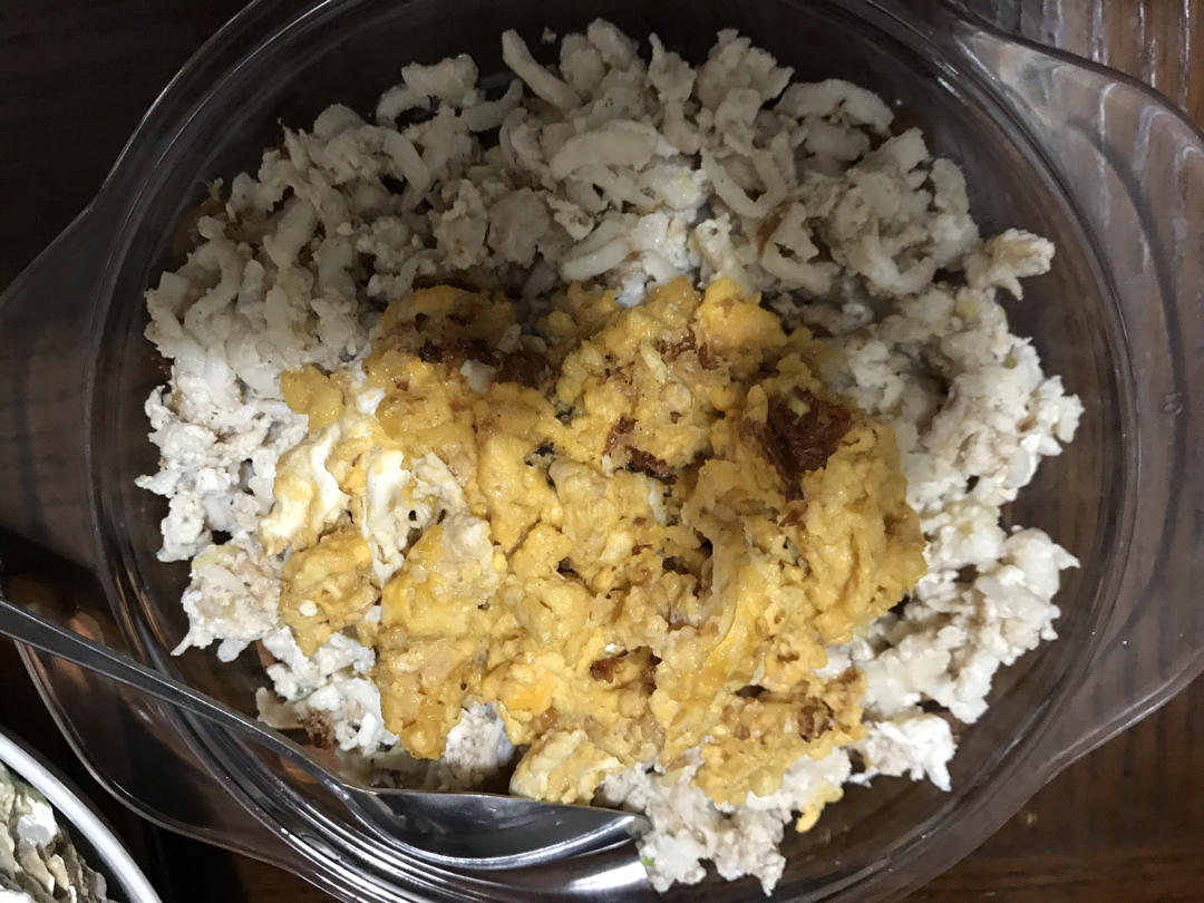 赛螃蟹/蟹黄蛋 (鸭蛋消耗好办法)