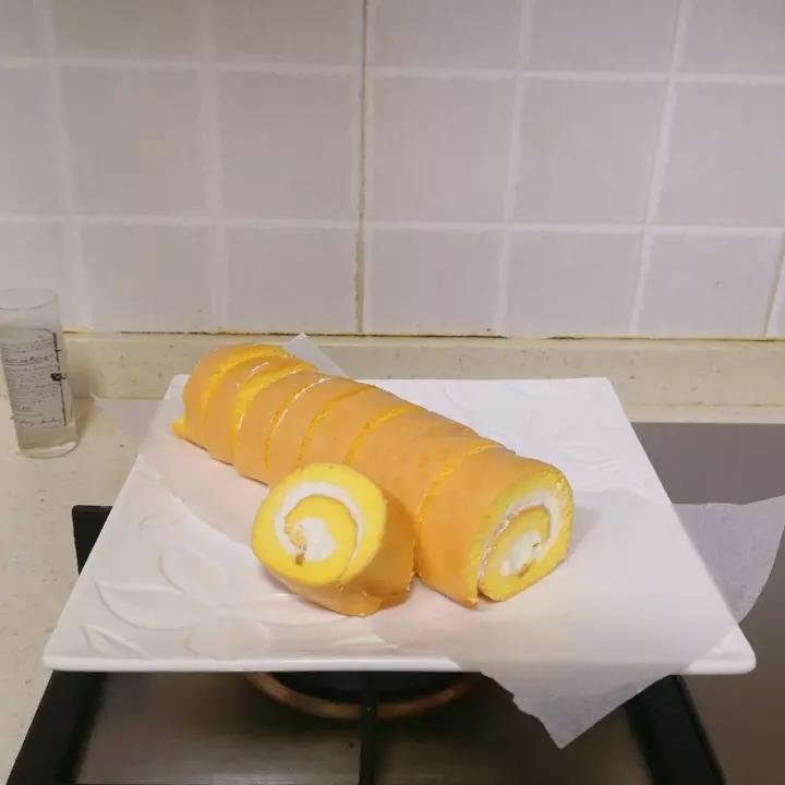 漂亮的虎皮蛋糕卷