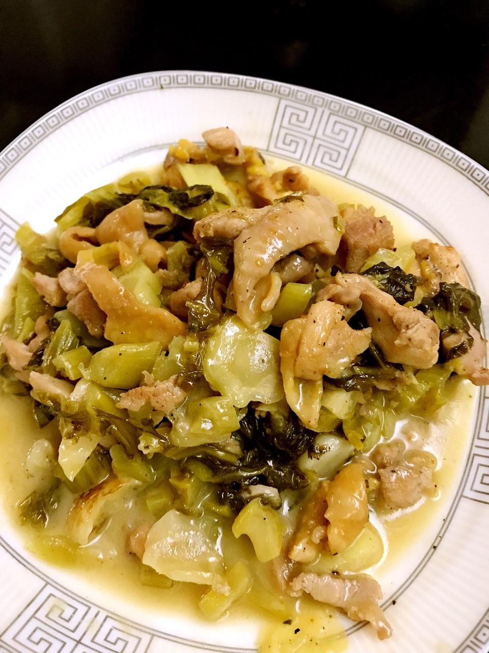 酸菜肉丝