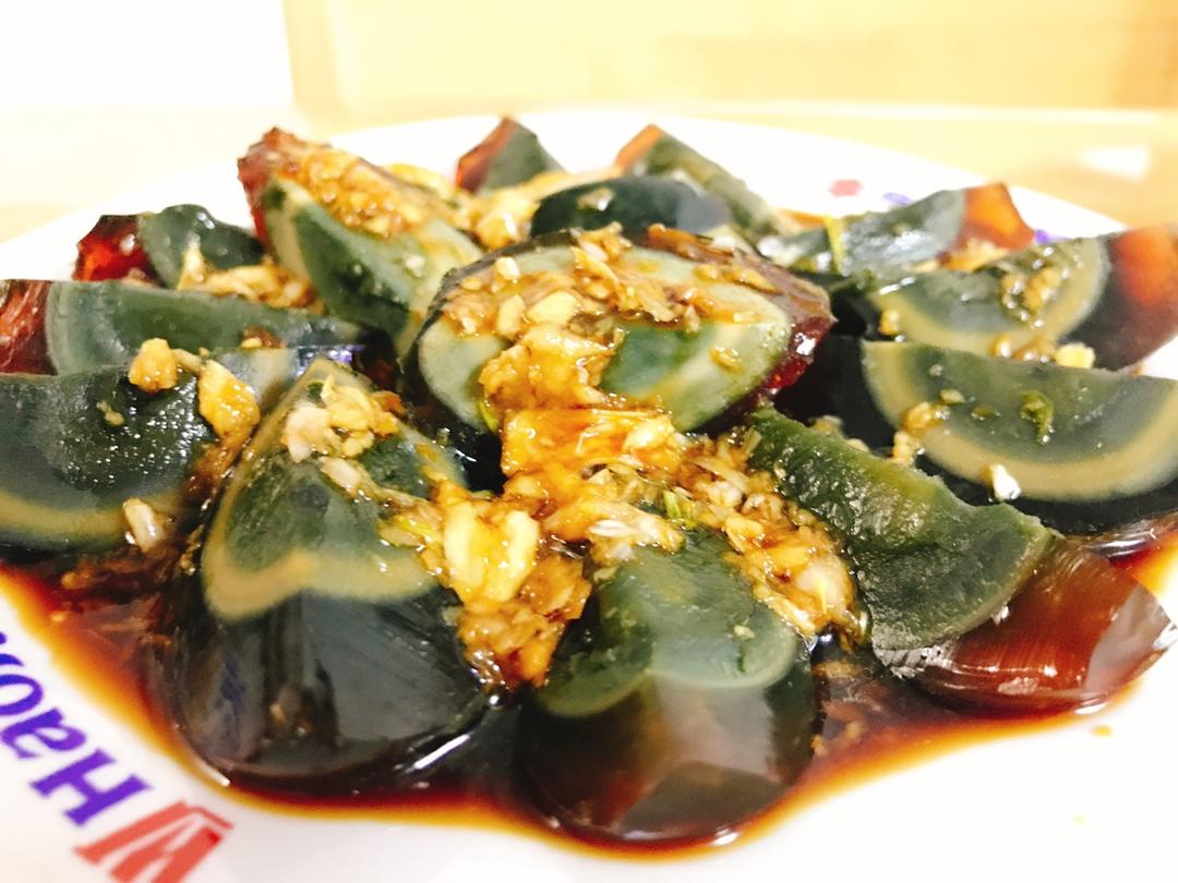 姜汁松花蛋