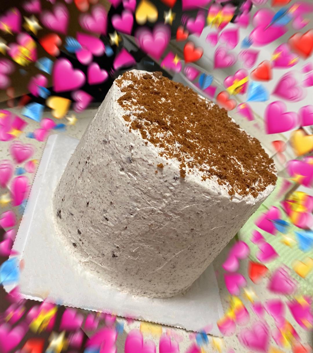 好吃到爆的奥利奥咸奶油蛋糕