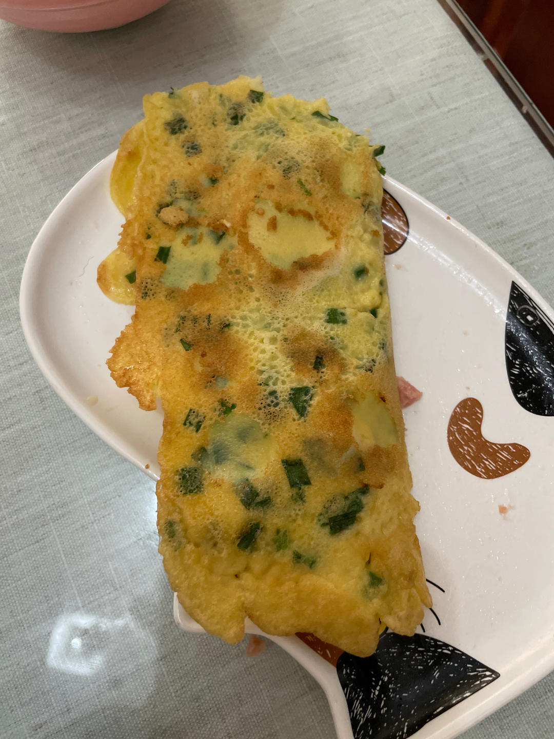 韭菜鸡蛋摊饼