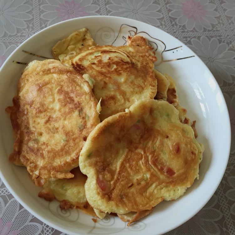 葱花鸡蛋饼