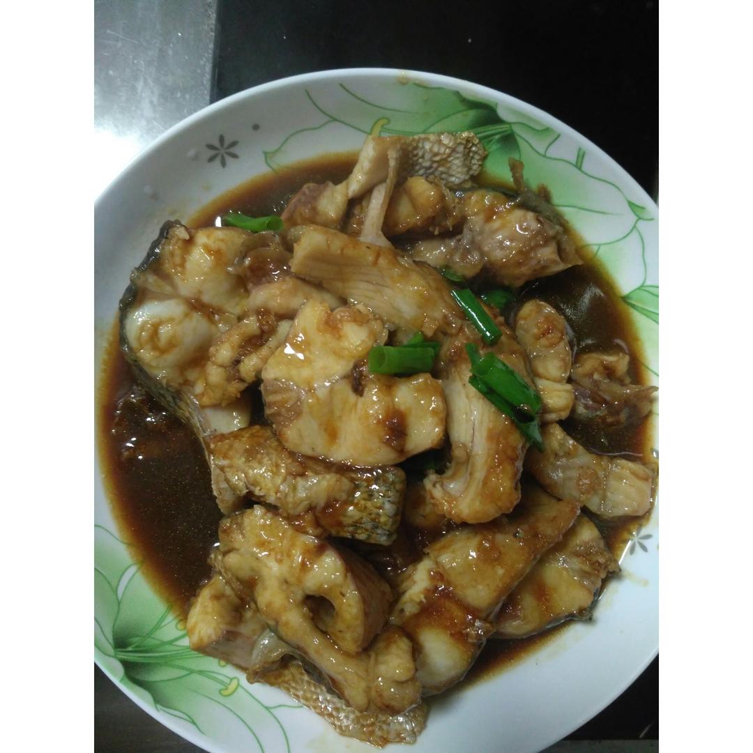 红烧黑鱼段