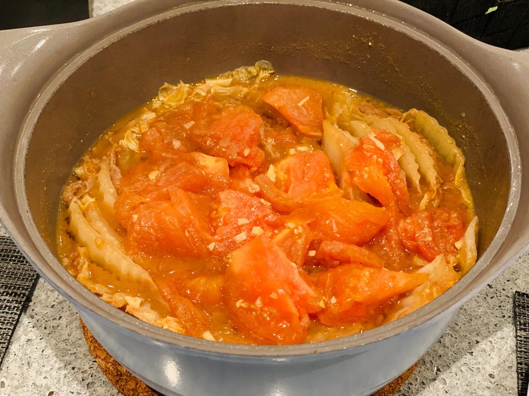 好吃低脂的韩式白菜千层锅的做法