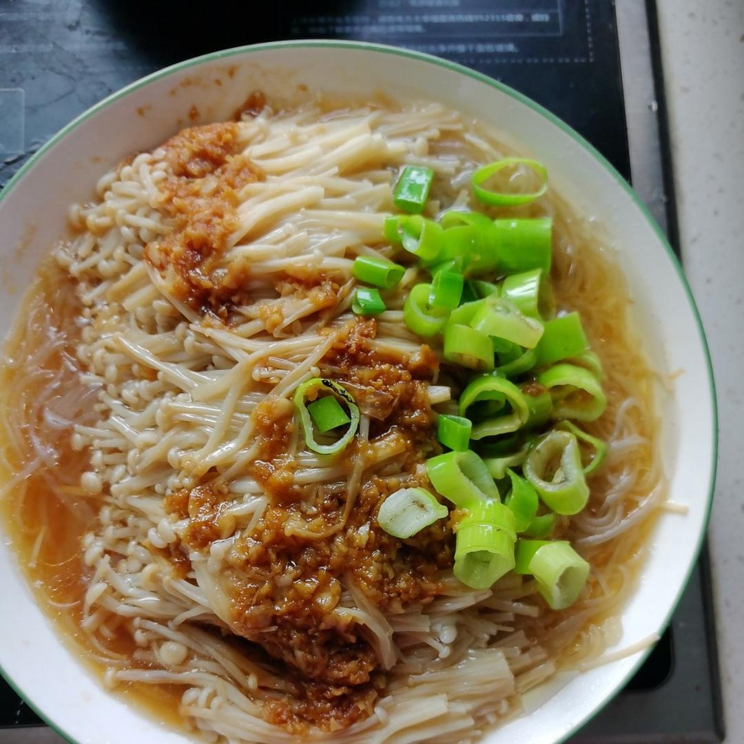 蒜蓉粉丝金针菇