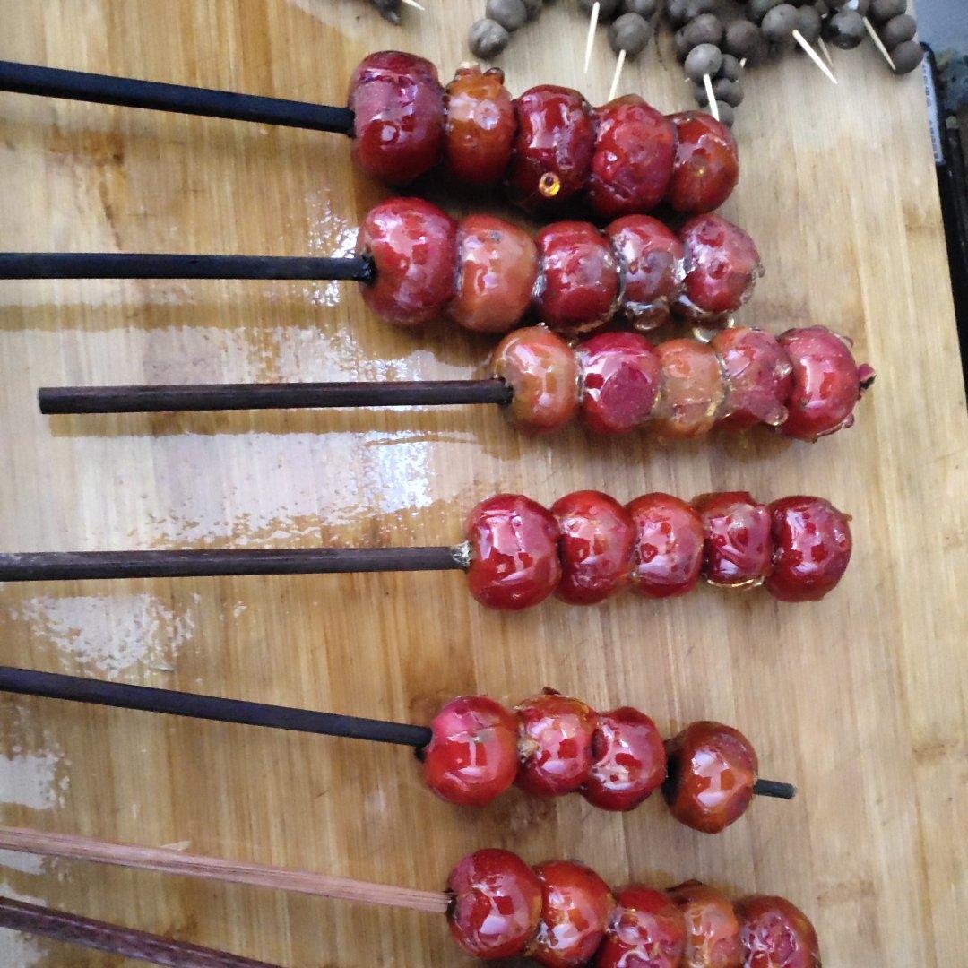 冰糖葫芦，来拉丝呀