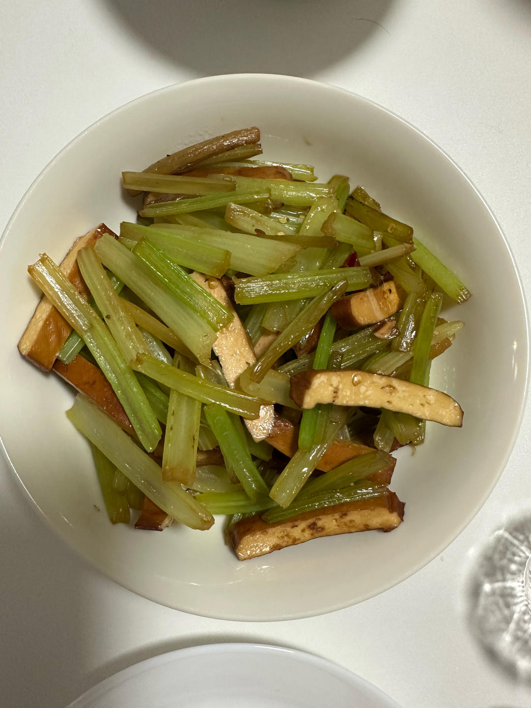 【香芹炒豆干】
