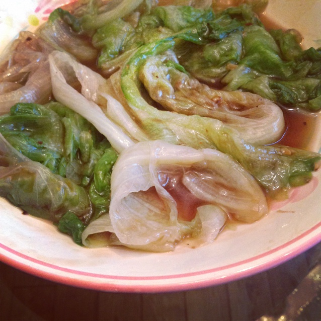 蚝油生菜