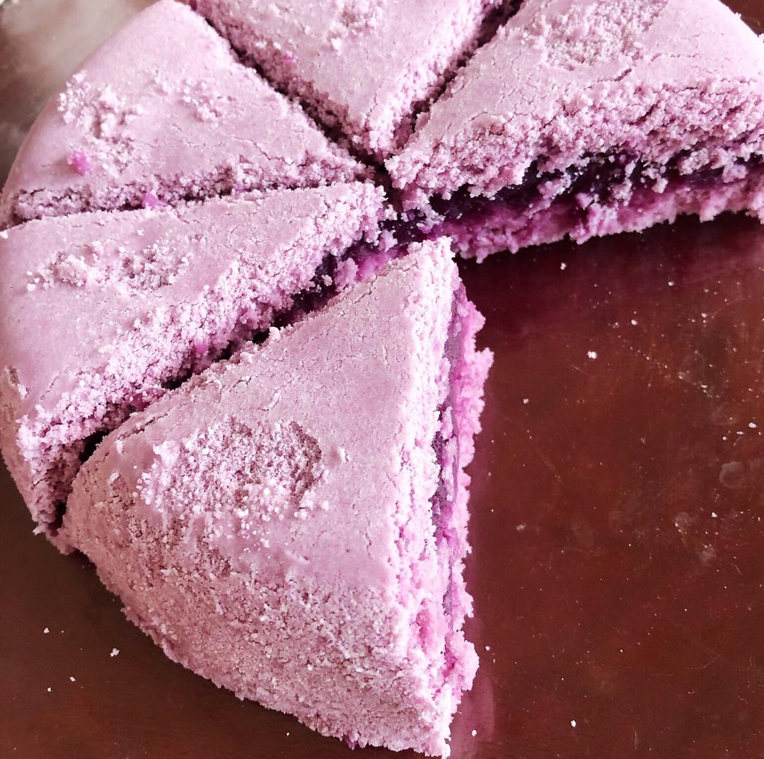 紫薯松糕