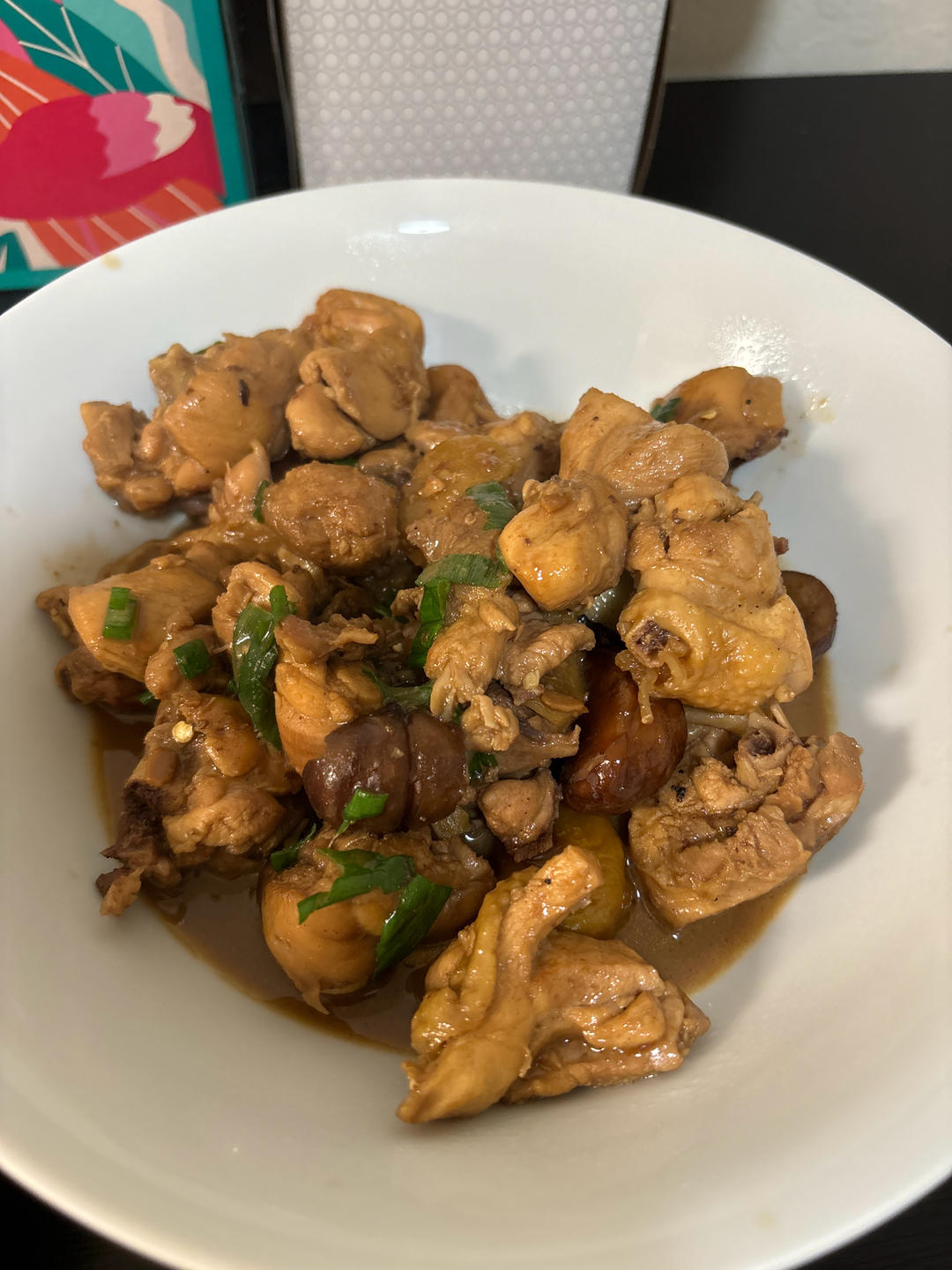 秋天里的美味【板栗烧鸡】含板栗不糊汤的小秘诀