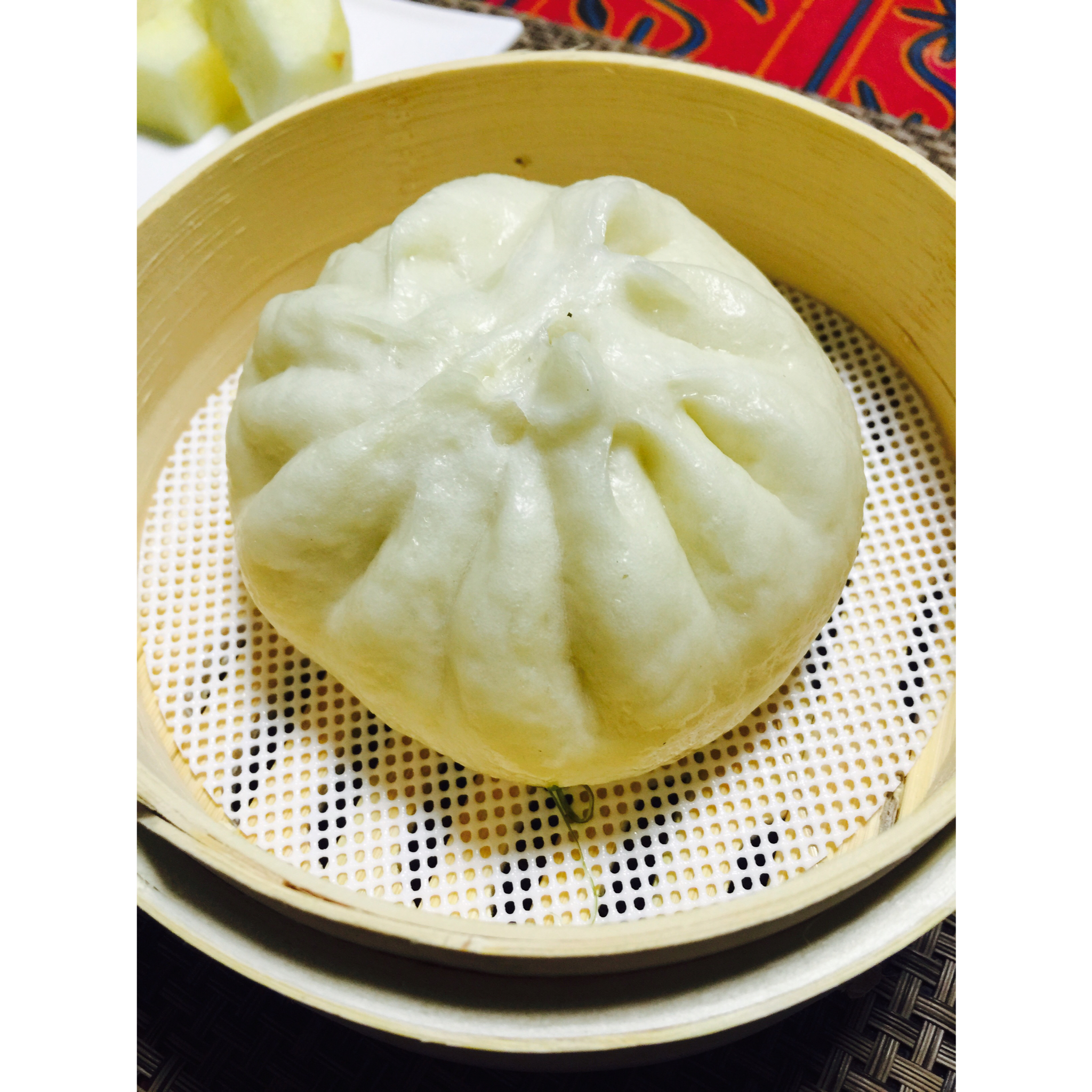 云厨房gege做的荠菜大肉包