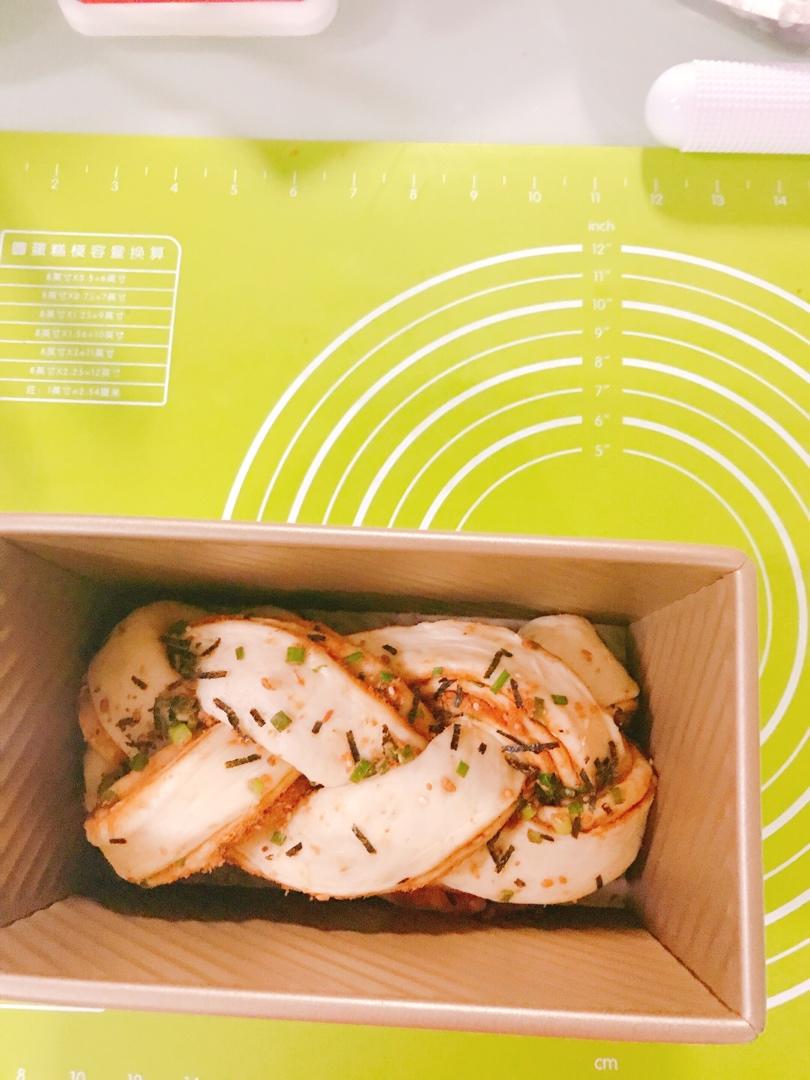 香葱肉松红糖吐司