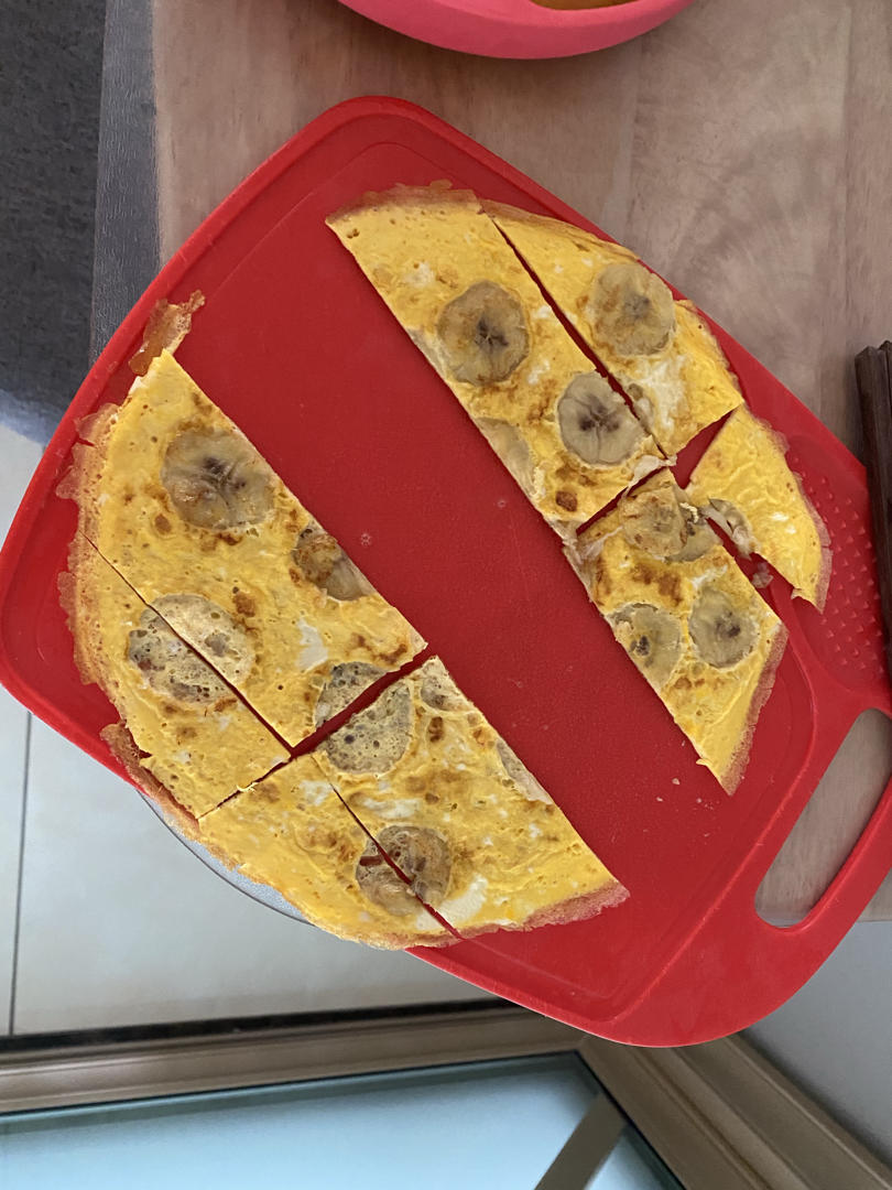 香蕉鸡蛋饼