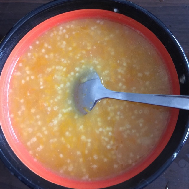 妞妞0603做的奶奶熬粥小米南瓜粥养胃清肠的好粥