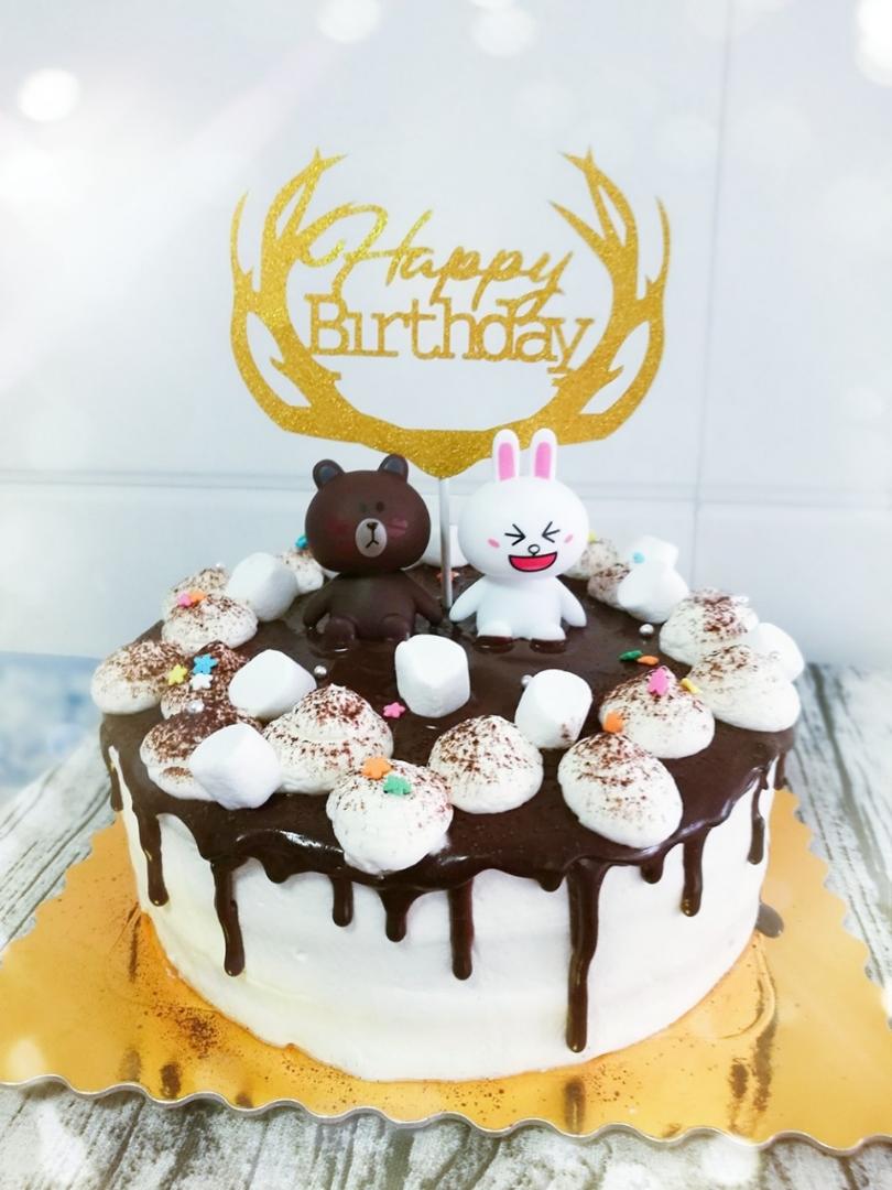 蛋糕淋面之一：甘那许淋面（详细解答淋面太稠的问题）