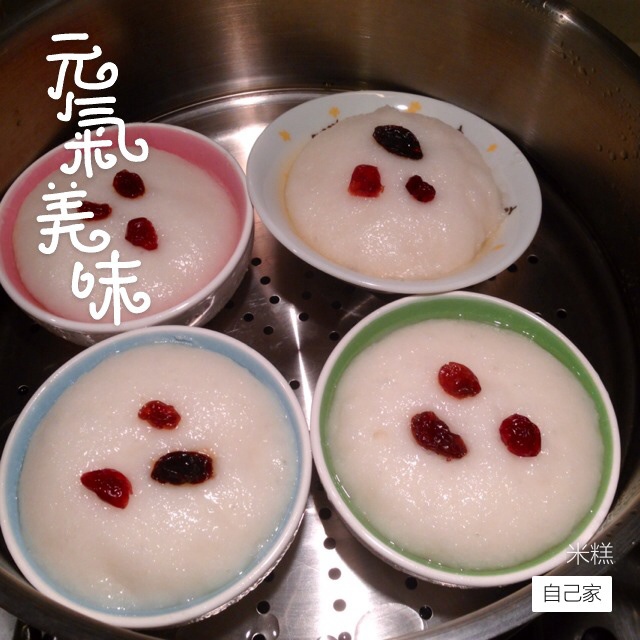牛奶蒸米糕