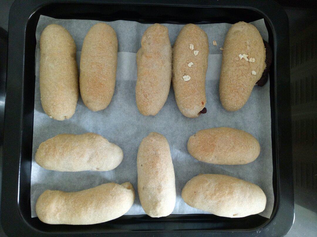 全麦无糖无油麻薯软欧