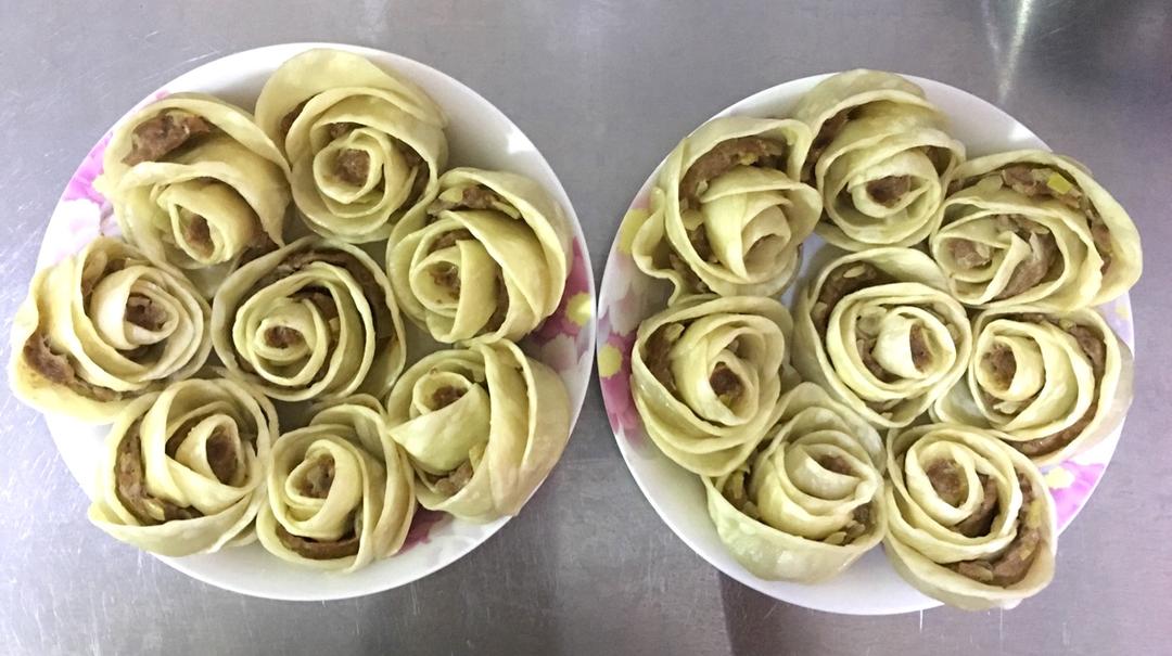 玫瑰花饺子