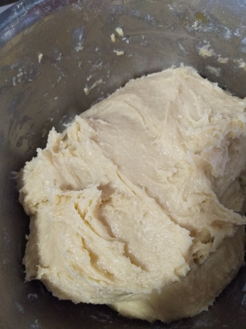 拯救放错面粉的面包面团---奶香小饼