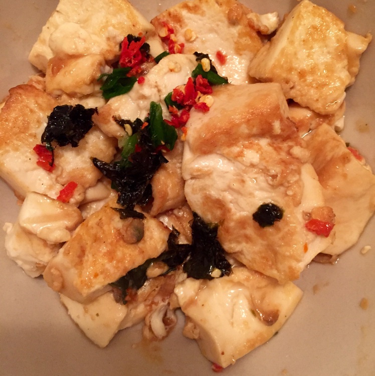 家常煎豆腐