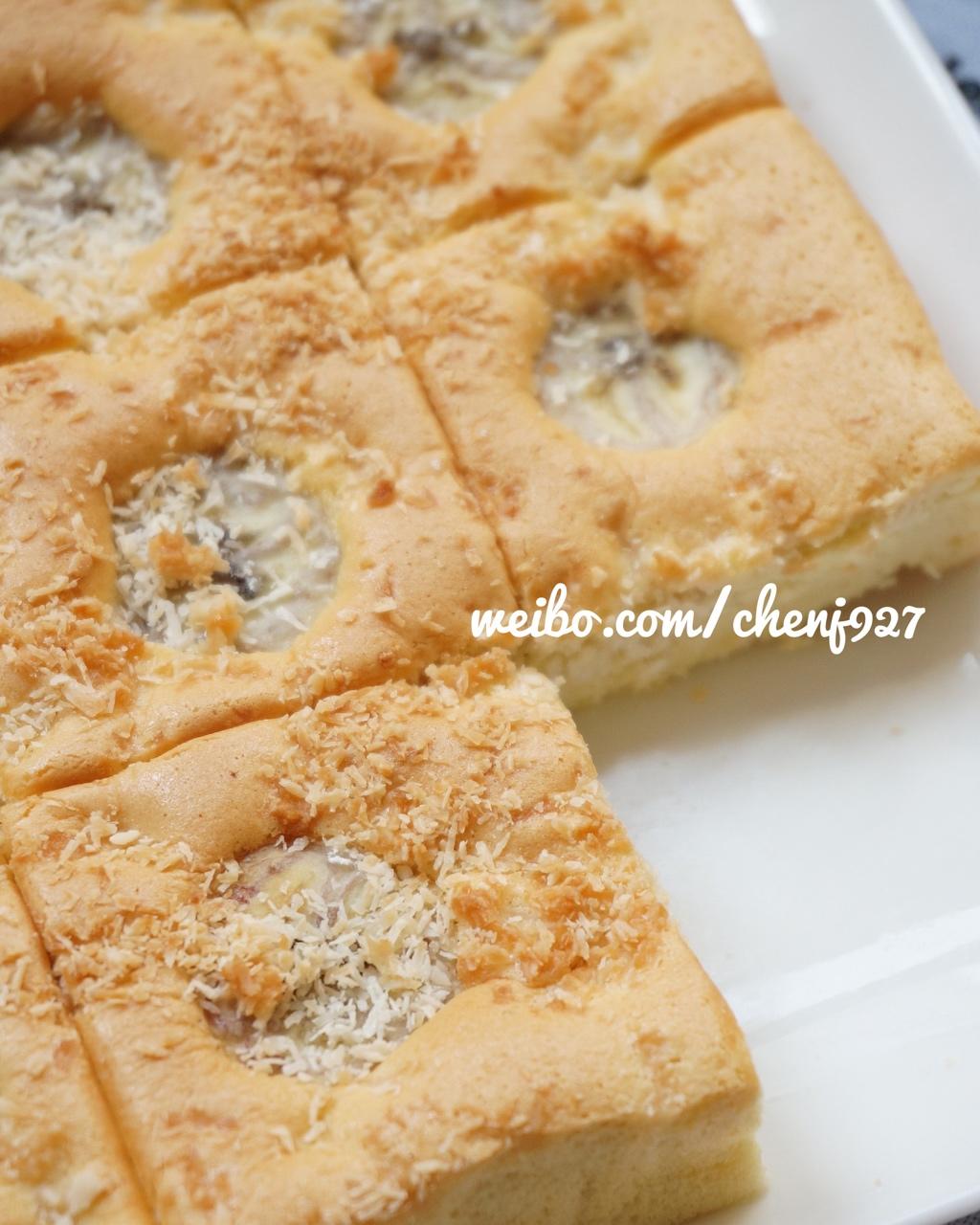 棉花口感的无油椰浆蛋糕<Coconut-milk Cake>