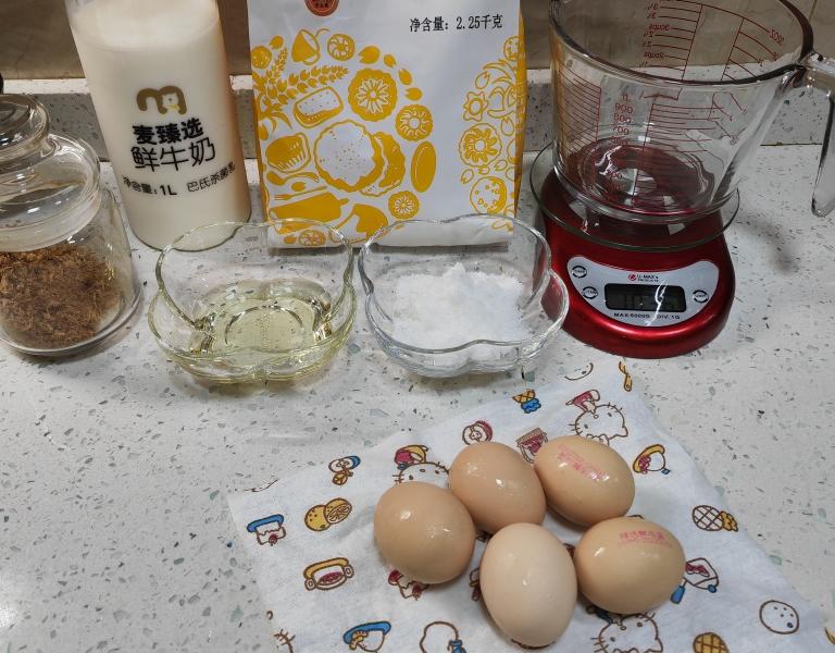 纯奶手撕吐司的做法 步骤1