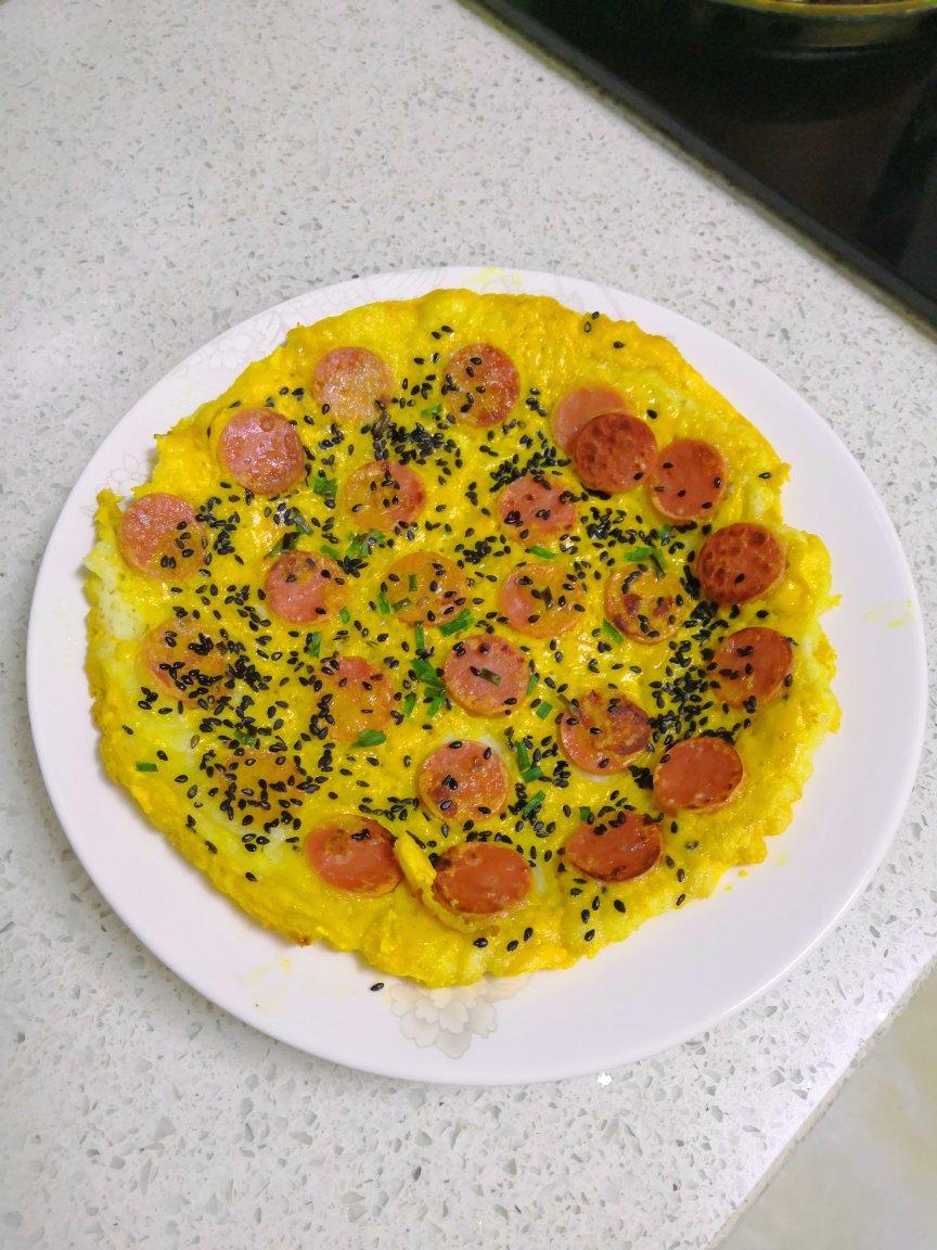 在家就能做的高颜值超好吃的(火腿鸡蛋饼）