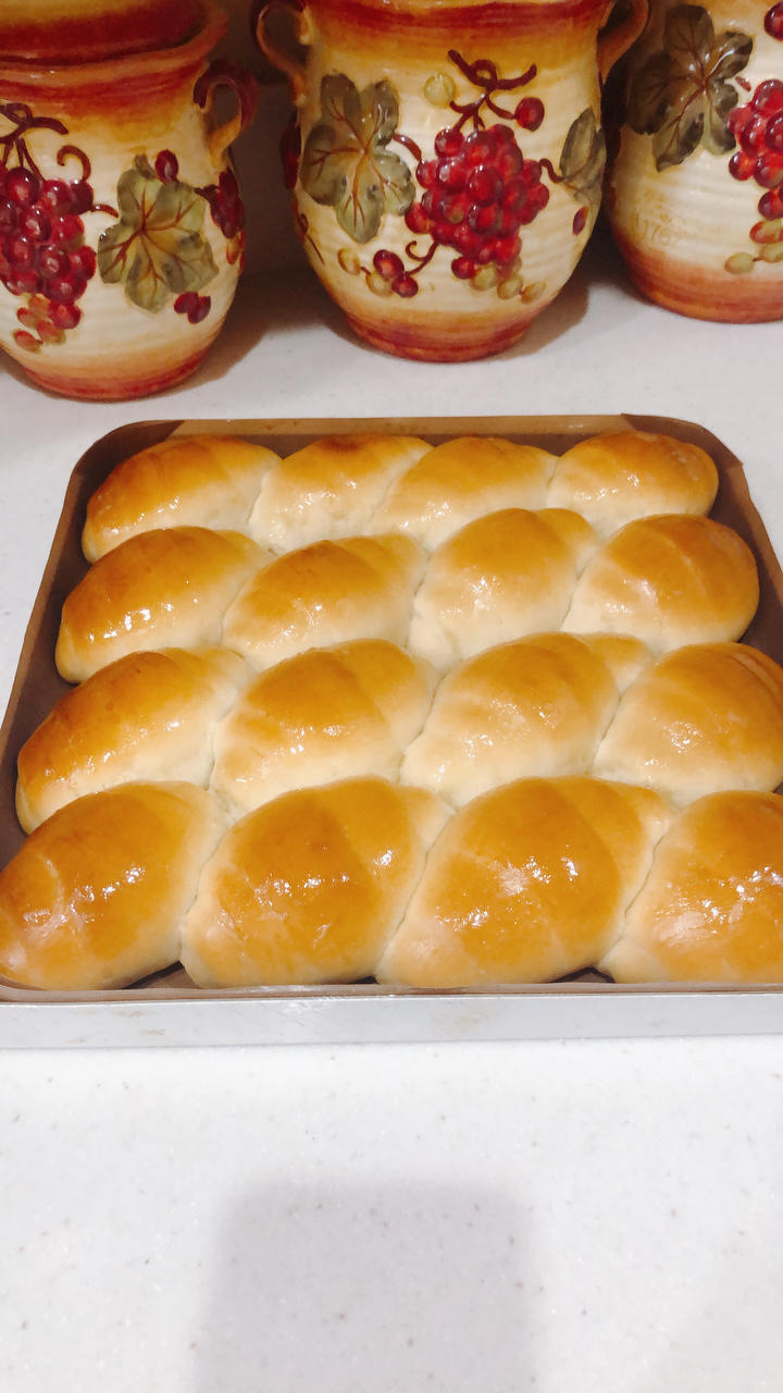 治愈系 牛奶卷卷拉丝面包！