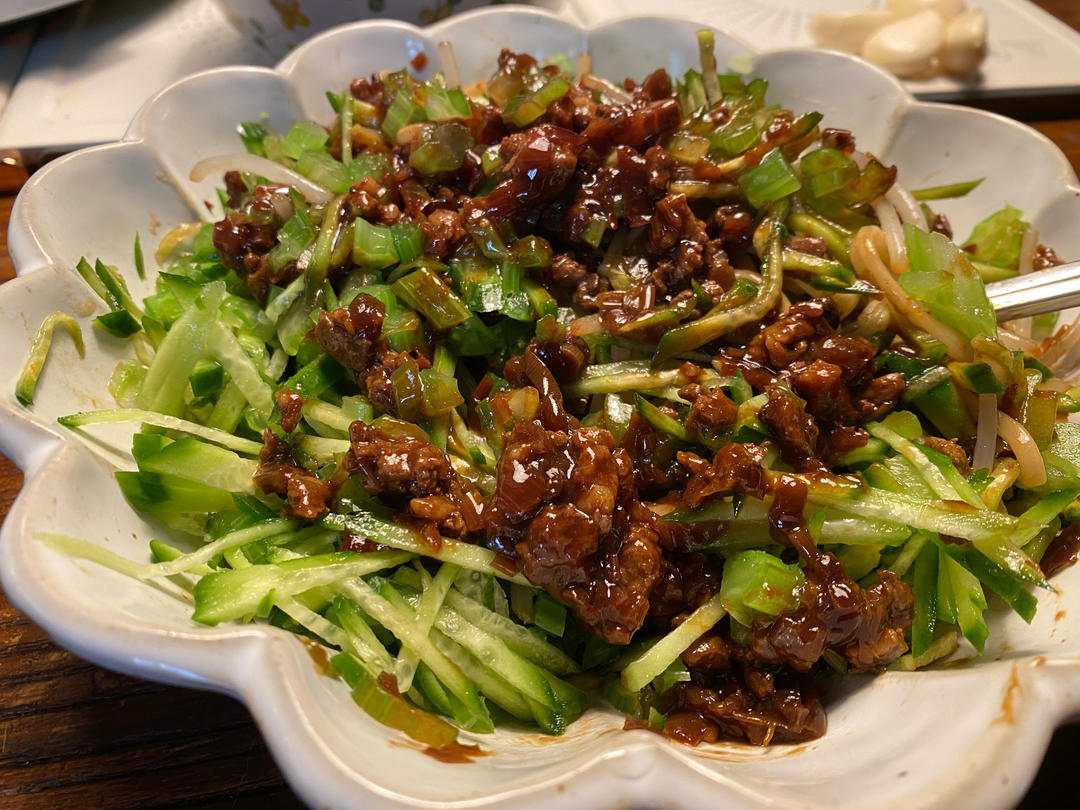 老北京炸酱面（家庭版制作🏡经典老味道🤓🤓）