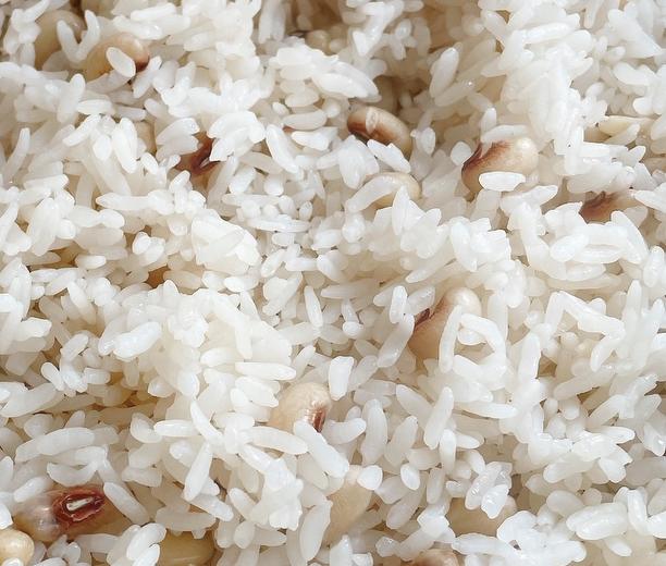 粒粒分明的捞米饭