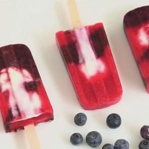 酸奶浆果 莓果popsicles（雪糕/冰棒）『译』的做法 步骤20