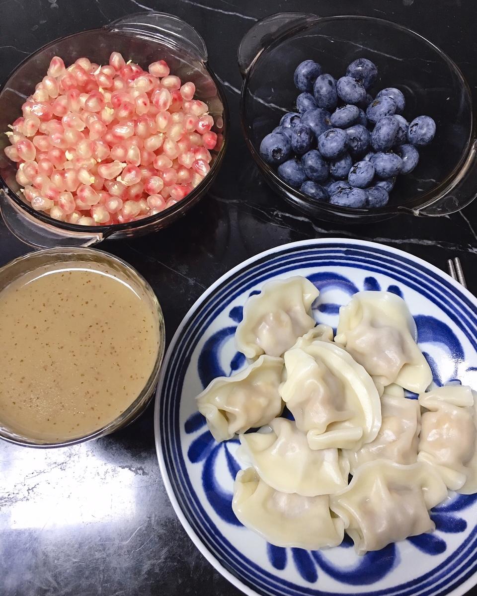 鸡头米红枣藕汁