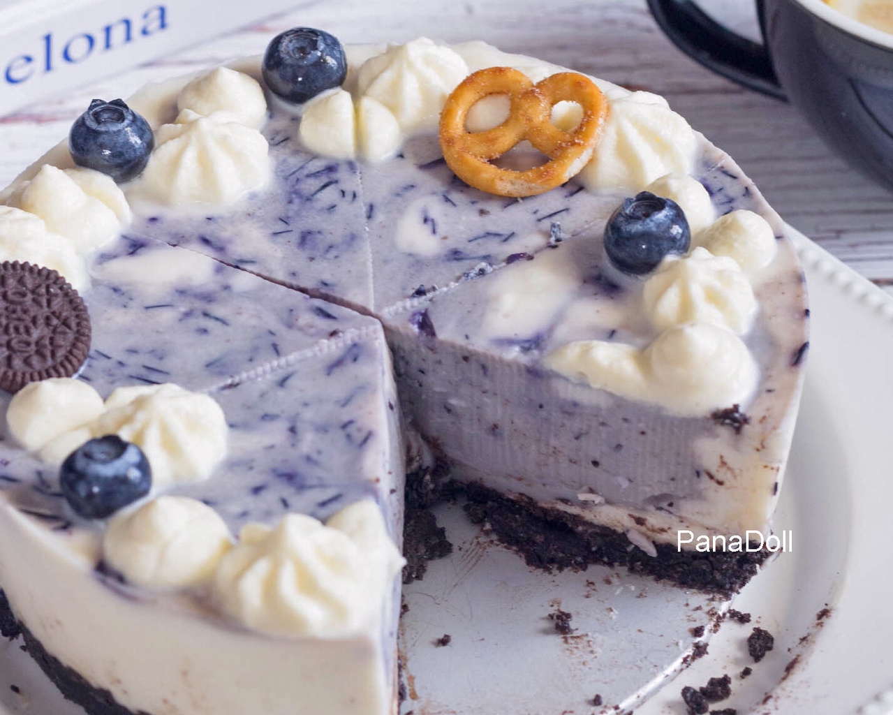 除了雪糕，这个夏天蓝莓慕斯蛋糕也不能少🫐的做法 步骤9
