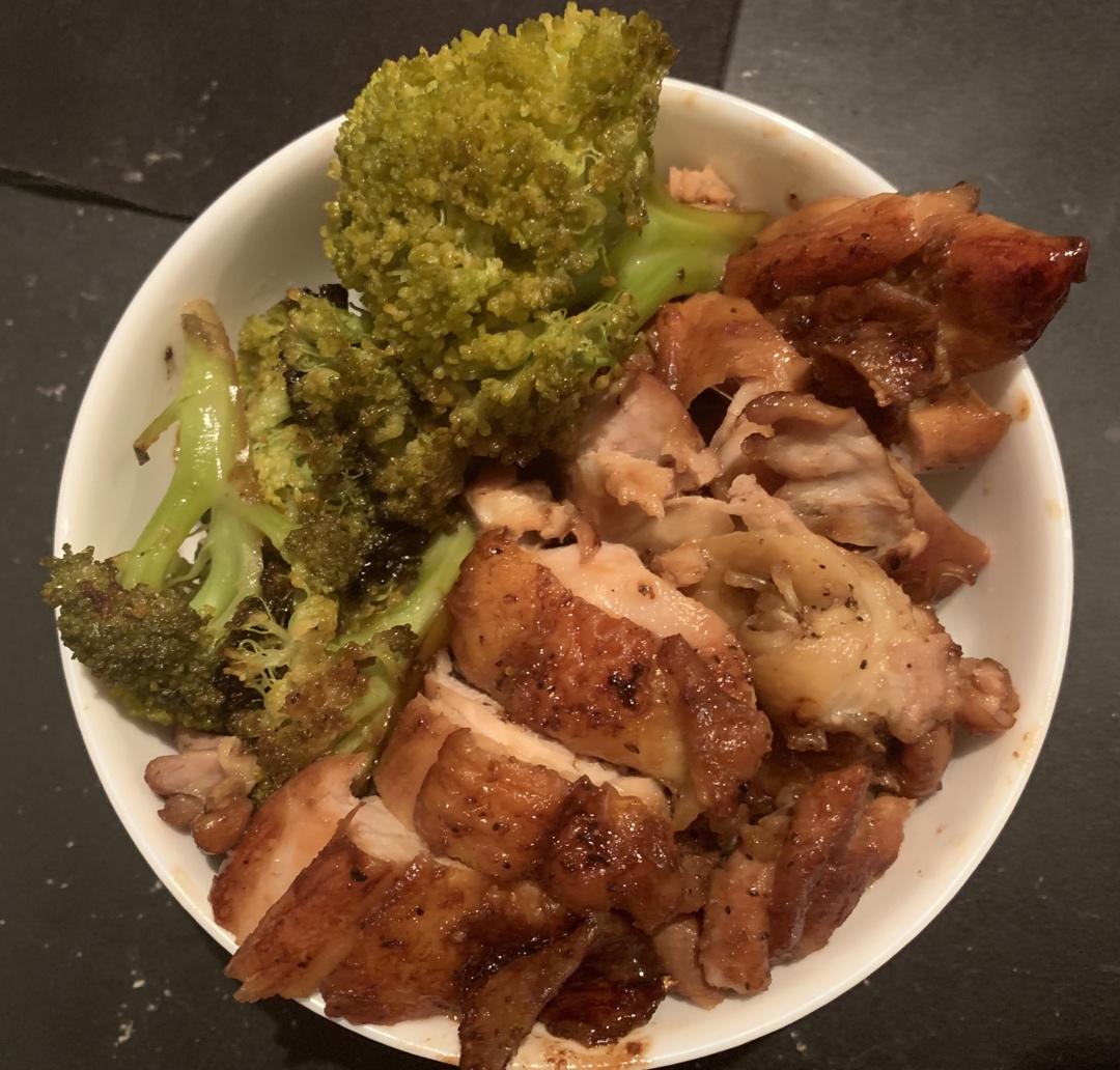 照烧鸡腿饭