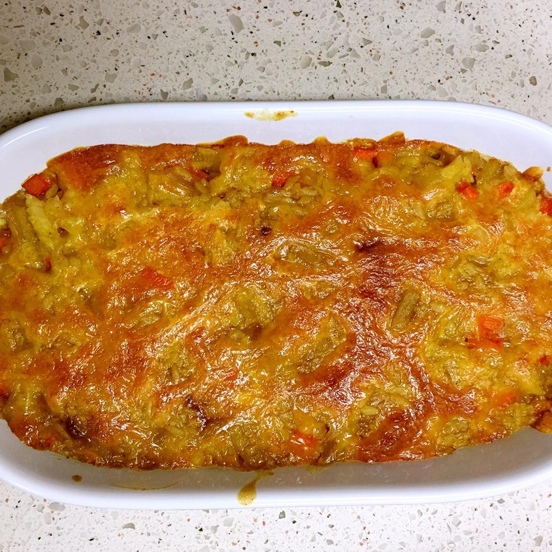 堂妈教你咖喱鸡肉焗饭