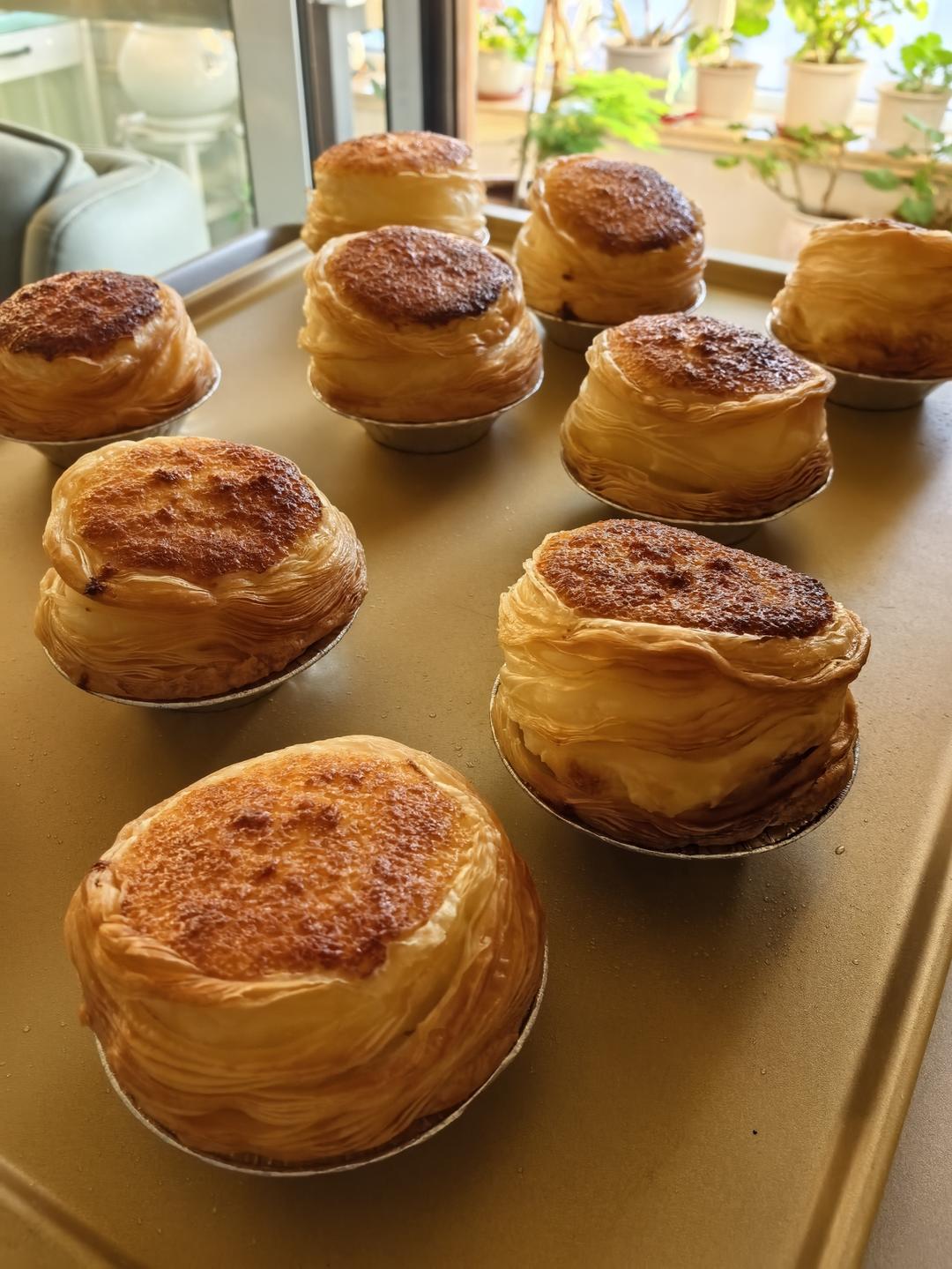 消耗蛋挞皮 ，椰挞