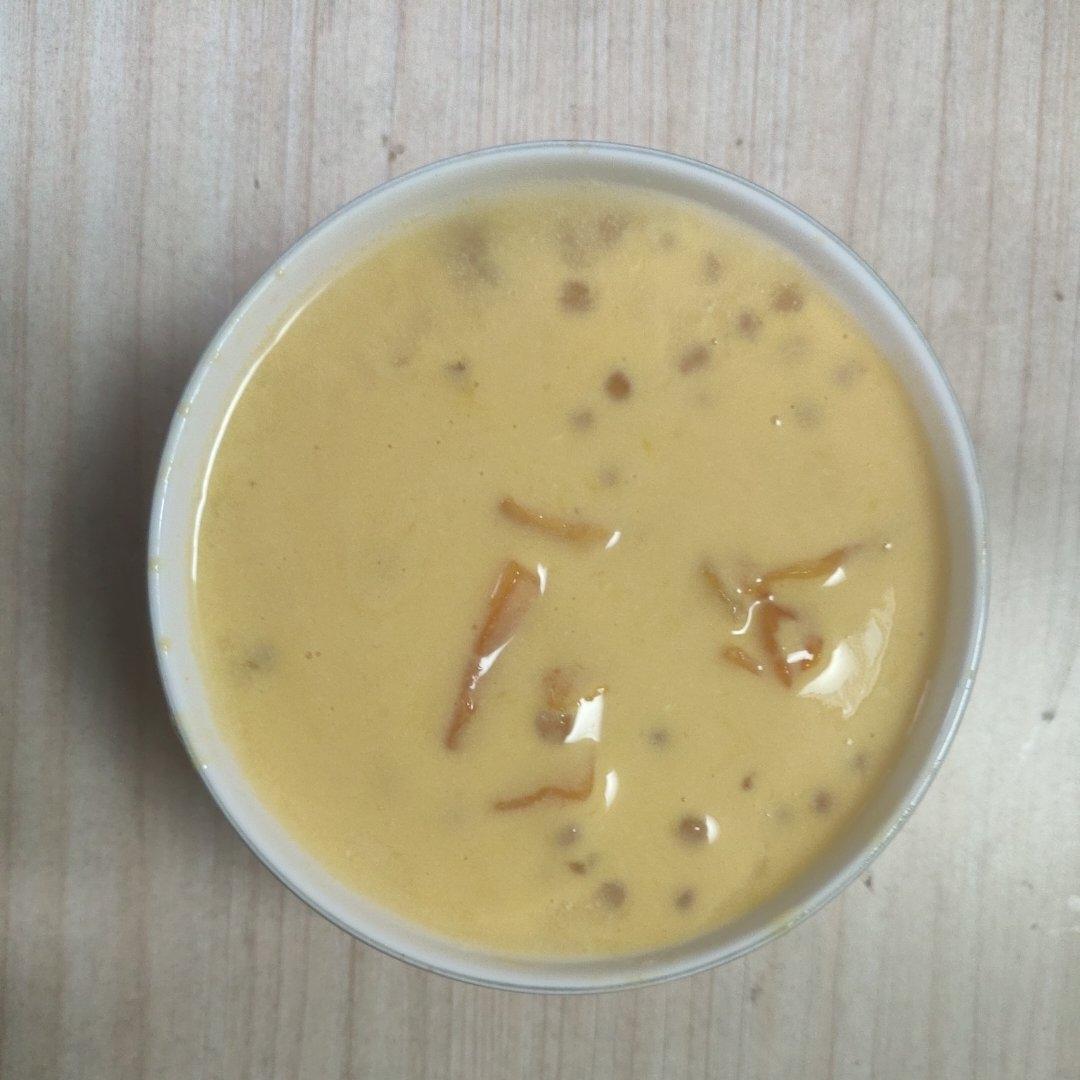 港式甜品——杨枝甘露(芒果西米露)附芒果花切法