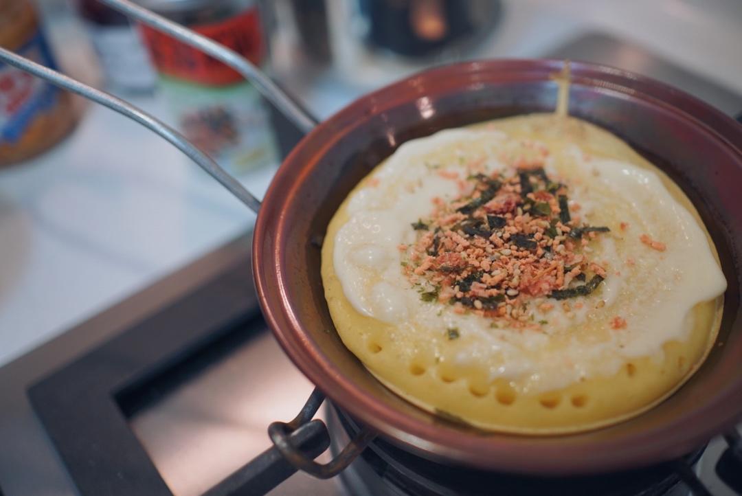 成都经典传统小吃——蛋烘糕