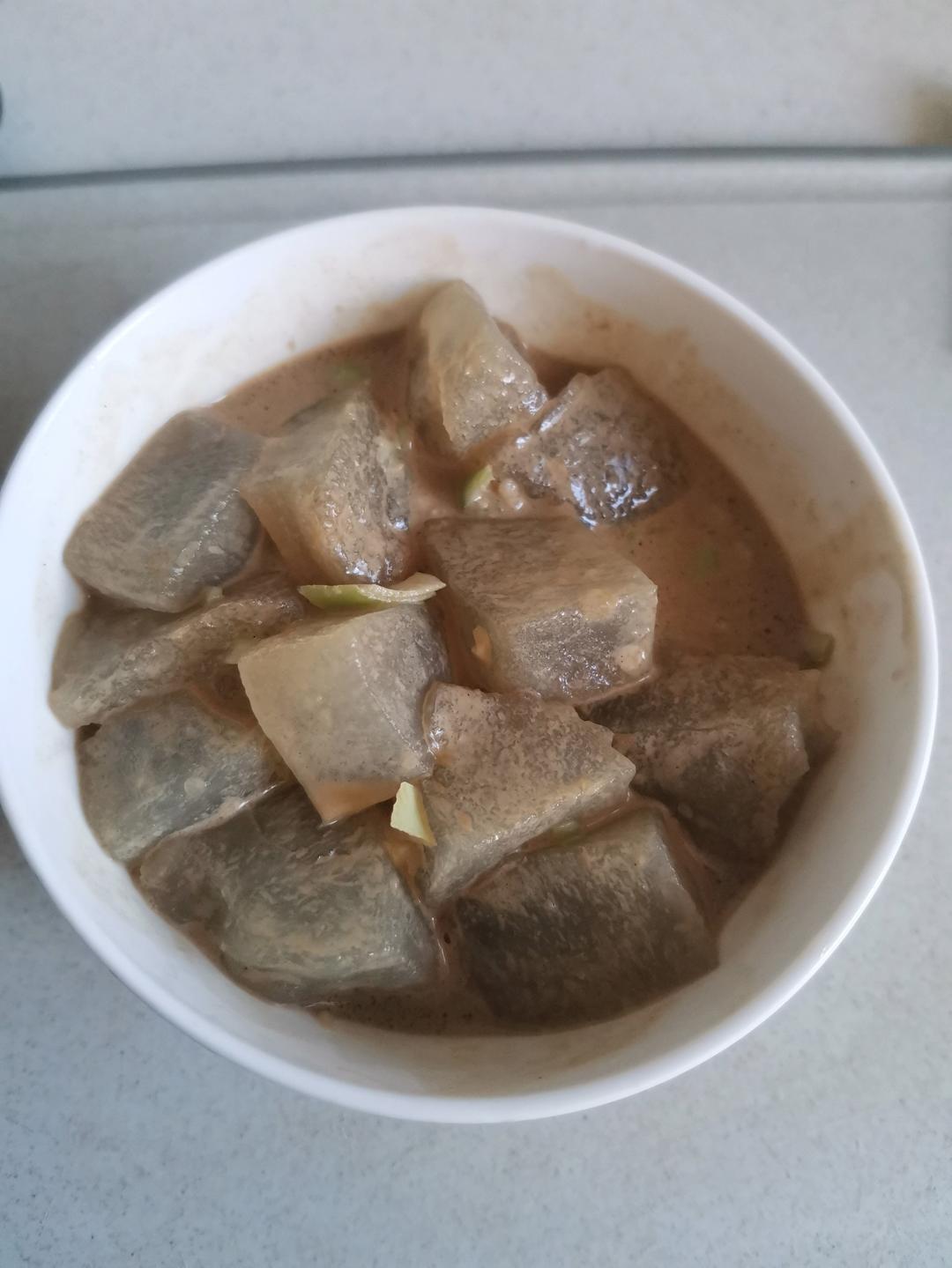 煎焖子-自制焖子健康无添加