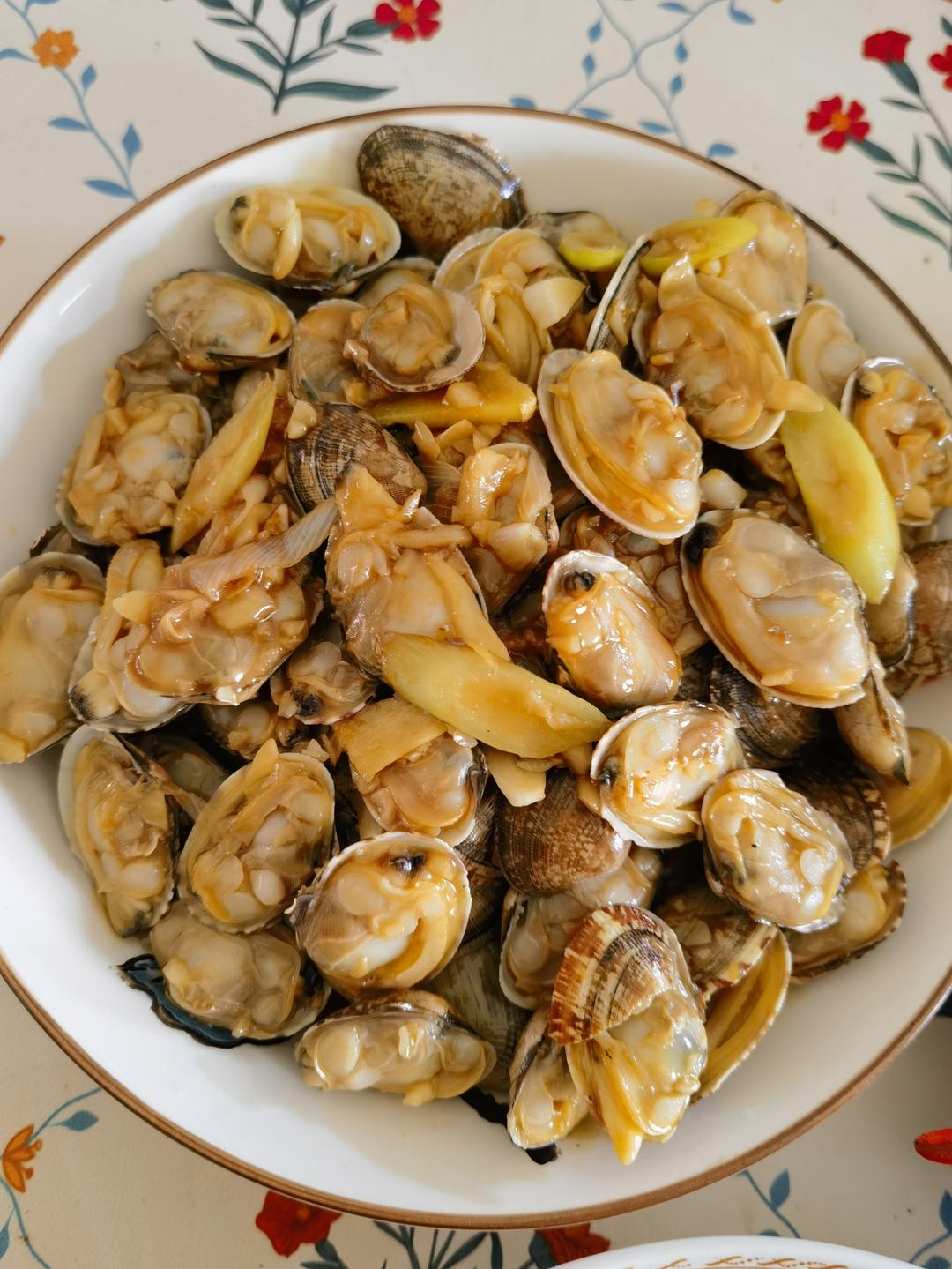 葱爆花甲（不辣）