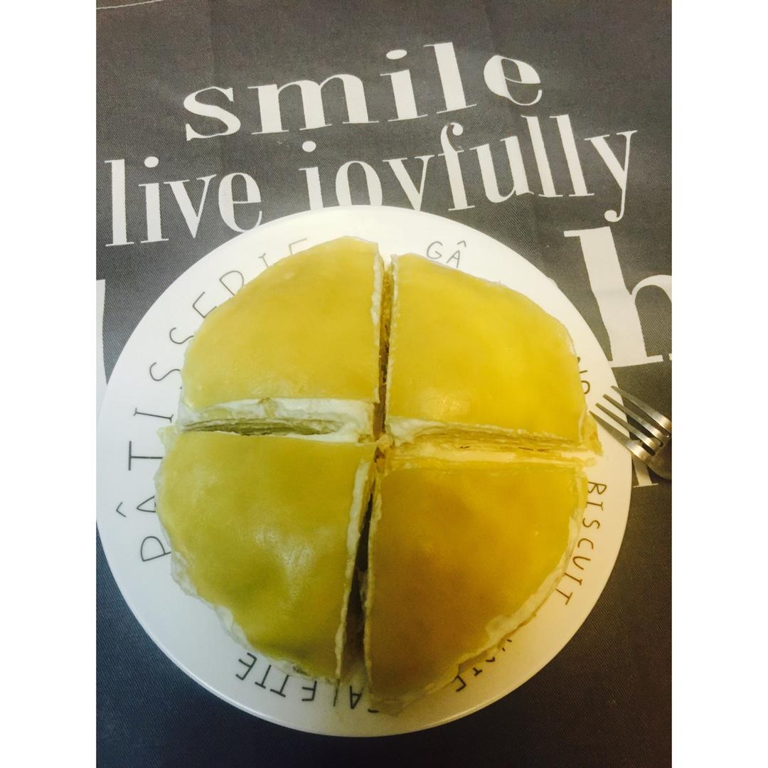 榴莲千层（超软糯蛋皮配方٩( ᐛ )و